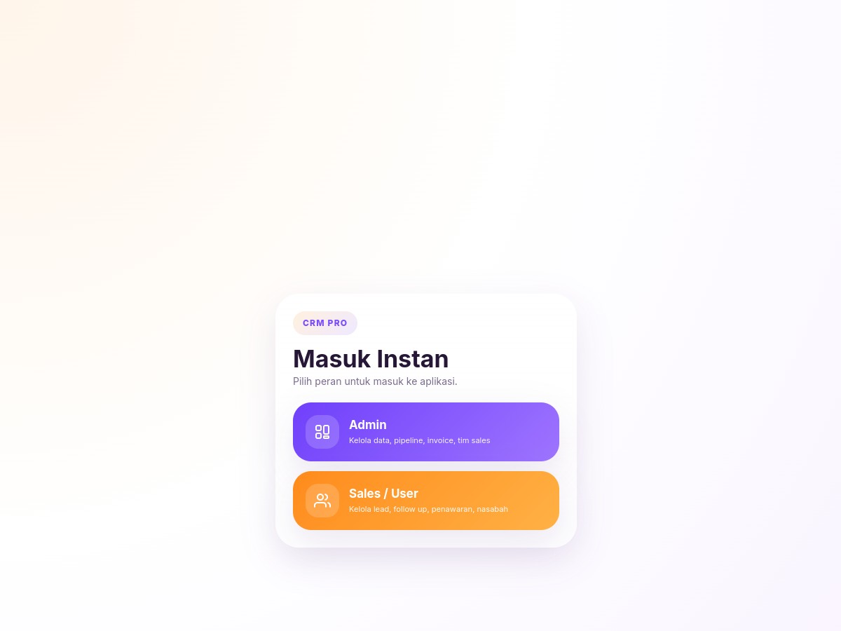 Sistem Customer Relationship Management
