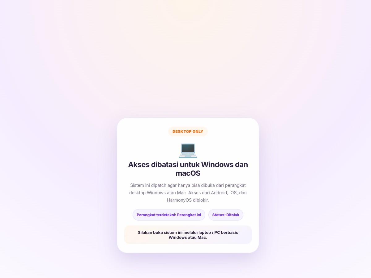 Sistem HR / Human Resource