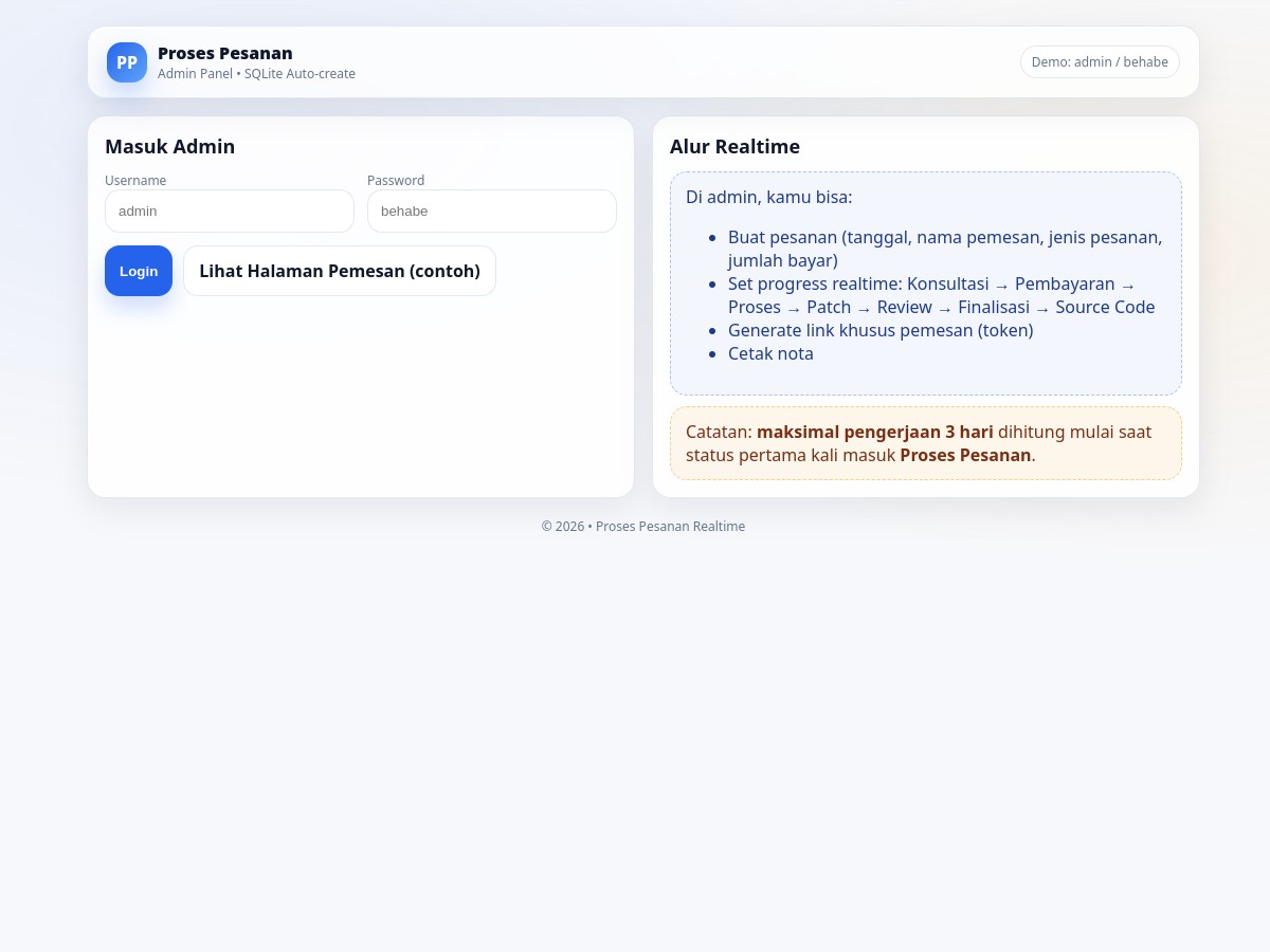 Sistem Workflow / Manajemen Proses